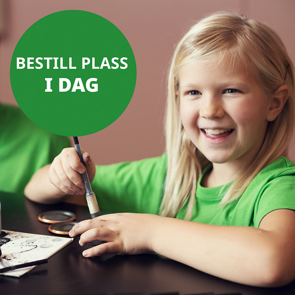 Bestill plass i dag